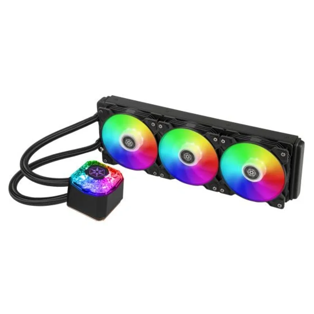 Система жидкостного охлаждения SilverStone Icegem 360P-ARGB, LGA2066, 2011, 1366, 115X, 1366, TRX4,TR4, AM4, AM3, AM3+, AM2, AM2+, FM1, FM2, TDP350W, SST-IG360-ARGB UA