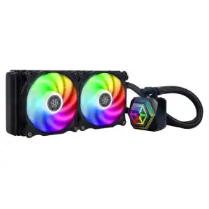 Система рідинного охолодження SilverStone Perma Frost Premium PF240-ARGB-V2, LGA 1700, 2066, 2011, 1200, 115X, AM5, AM4, AM3, AM2, FM1, FM2, TDP240W, SST-PF240-ARGB-V2 UA