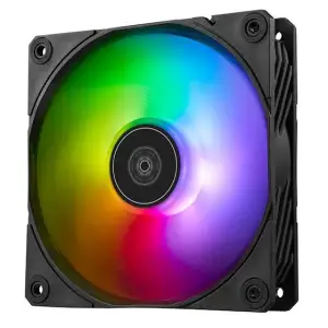 Корпусний вентилятор SilverStone Shark Force SF120B ARGB, 120mm, 2500rpm, 4pin PWM, 4-1 pin ARGB (5V LED), 41.2dBa, SST-SF120B-ARGB UA