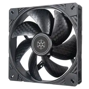 Корпусний вентилятор SilverStone Shark Force SF140B, 140mm, 2200rpm, 4pin PWM, 38.3dBa, SST-SF140B UA