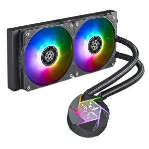Система рідинного охолодження SilverStone Vida VD240-SLIM, LGA1700, 2066, 2011, 1200, 115x, AM5, AM4 TDP200W, SST-VD240-SLIM UA