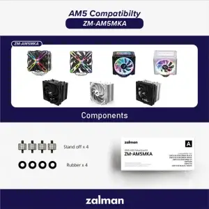 Кріплення для AMD AM5 Zalman ZM-AM5MKA, CNPS10X PERFORMA BLACK/WHITE, CNPS10X PERFORMA ST, CNPS16X BLACK/WHITE, CNPS17X, CNPS20X UA