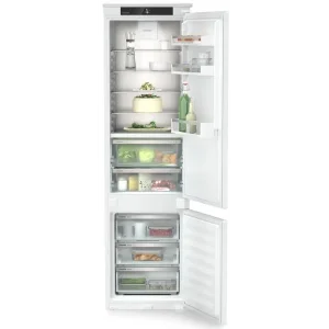 Холодильник Liebherr вбудований з нижн. мороз., 193.8x54.1х54.5, холод.відд.-202л, мороз.відд.-70л, 2дв., D, NF, диспл внутр., зона св-ті, білий (ICBNSD5623) UA