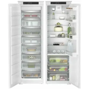 Холодильник Liebherr вбудований SBS, 177x111.8х54.6, холод.відд.-291л, мороз.відд.-209л, 2дв., F, NF, диспл внутр., BioFresh, білий (IXRFS512522) UA