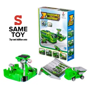 Робот-конструктор Same Toy Транспорт будущего 7 в 1 на солнечных батареях UA