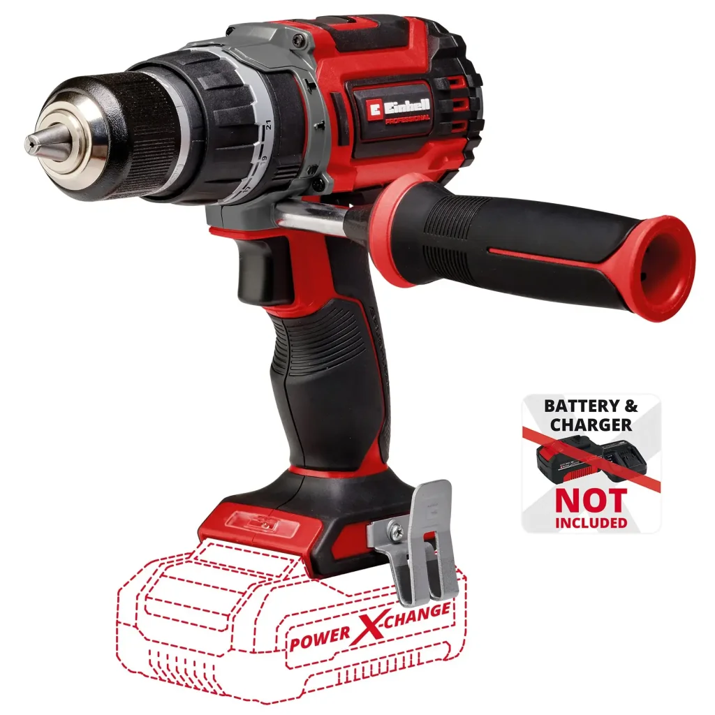 Шурупокрут-дриль акумуляторний Einhell TP-CD 18/70 Li-i BL - Solo 18В 70Нм 800·3200об·хв 1.37 кг без АКБ і ЗП (4514315) UA