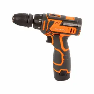 Шурупокрут-дриль акумуляторний Tekhmann TCD-12/2 BS Kit 12В 1х2А·год 30Нм 0-400·1400об/хв 1кг кейс з приляддям (850979) UA