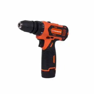 Шурупокрут-дриль акумуляторний Tekhmann TCD-12 QC Li v2.0 12В 2х2А·год 28Нм 0-400·1500об/хв 1кг кейс (851875) UA