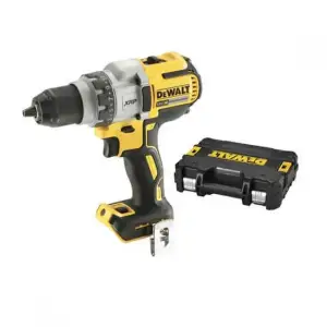 Шурупокрут-дриль акумуляторний DeWALT XR Li-Ion 18В 95Нм 450-2000об/хв кейс, ЗП 1.5кг без АКБ та ЗП (DCD991NT) UA