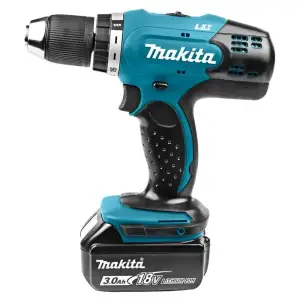 Шурупокрут-дриль акумуляторний Makita DDF453RFE 18B 2х3А·год 42Нм 0-400·0-1300об/хв кейс 1.8кг UA
