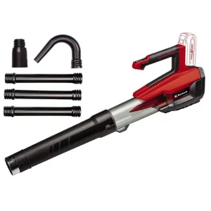 Повітродув акумуляторний Einhell GP-LB 18/200 Li GK - Solo, 18В, 200км/г, 630м3/г, набір подовжувальний, 2.2кг, без АКБ і ЗП, 3433550 UA