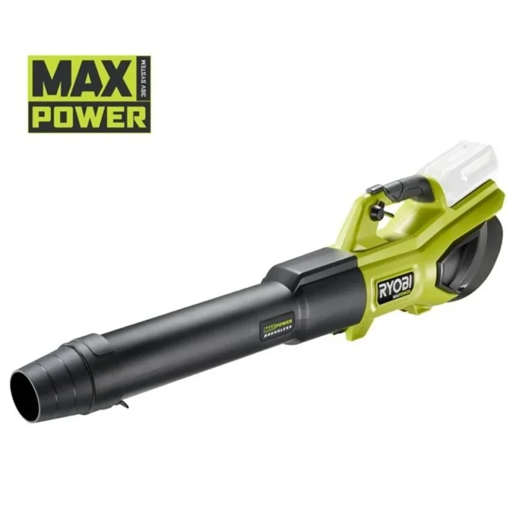 Повітродув садовий акумуляторний Ryobi Ryobi RY36BLXB-0 36В MAX POWER 306 км/год 1240 м.куб/год 3кг без АКБ та ЗП, 5133005646 UA