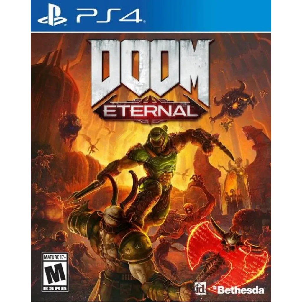 Игра PS4 DOOM ETERNAL Blu-Ray диск UA