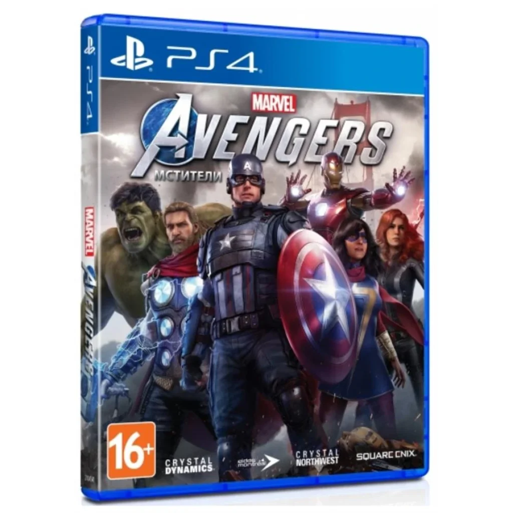 Игра PS4 Мстители Marvel Blu-Ray диск UA