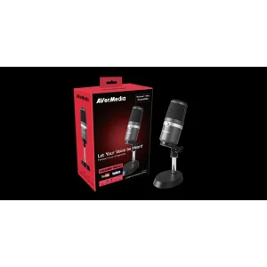 Микрофон AVerMedia USB microphone AM310 Black, 40AAAM310ANB UA