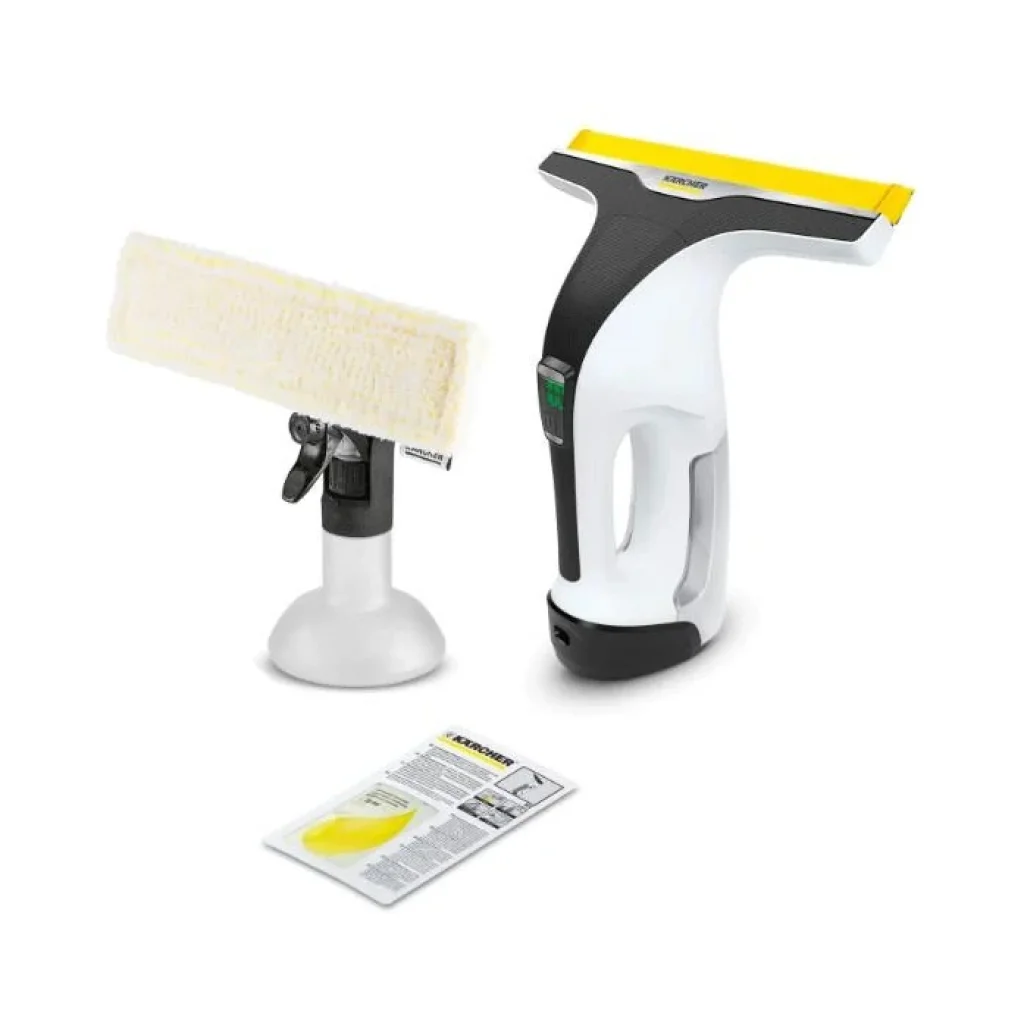 Пилосос Karcher віконний WV 6 Plus, вода -0.15л, автон. робота до 100хв, вага-0.76кг, білий, 1.633-741.0 UA