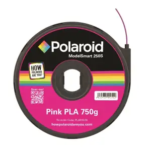 Картридж для 3D ручки Polaroid ModelSmart 250s PLA, 1.75мм, 0.75кг, рожевий, 3D-FL-PL-6016-00 UA