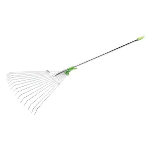 Граблі для листя Verto, складані, 15 зубців, ширина 19см, 123см, 0.8кг (15G052) UA