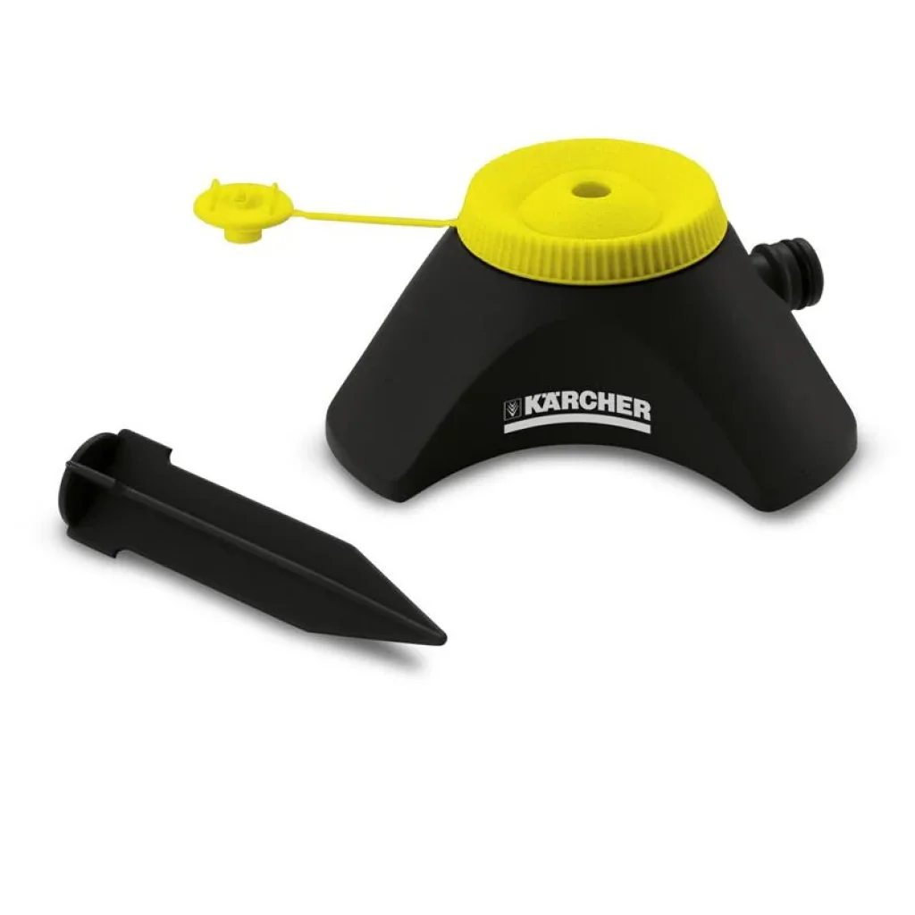 Зрошувач дощовий Karcher, круговий 9 м, площа поливу до 64 м2, з насадкою для вузьких ділянок, 2.645-025.0 UA