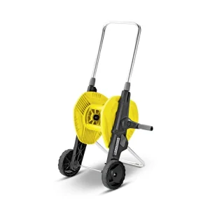 Котушка для шланга Karcher "HT 3.400", складана, регулювання висоти ручки візка, довжина шланга: 1/2" 40м, 5/8" 30м, 3/4" 20м, 2.645-180.0 UA