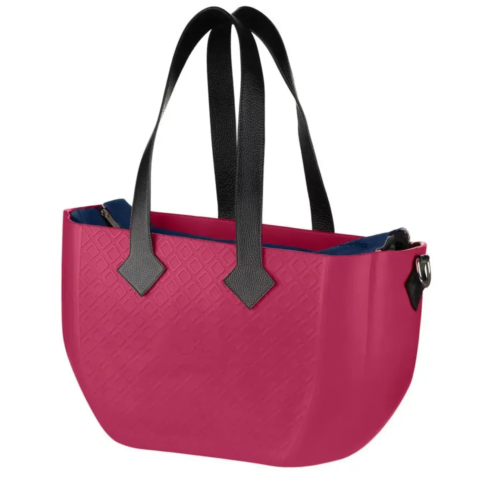 Сумка Nuvita MyMia ручки шкіра, малиново-Black (NV8801L/07N/23B/13B) UA