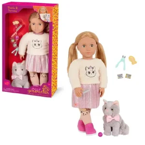 Лялька Our Generation Шила з кошеням Семмі та аксесуарами 46см (BD31579Z) UA