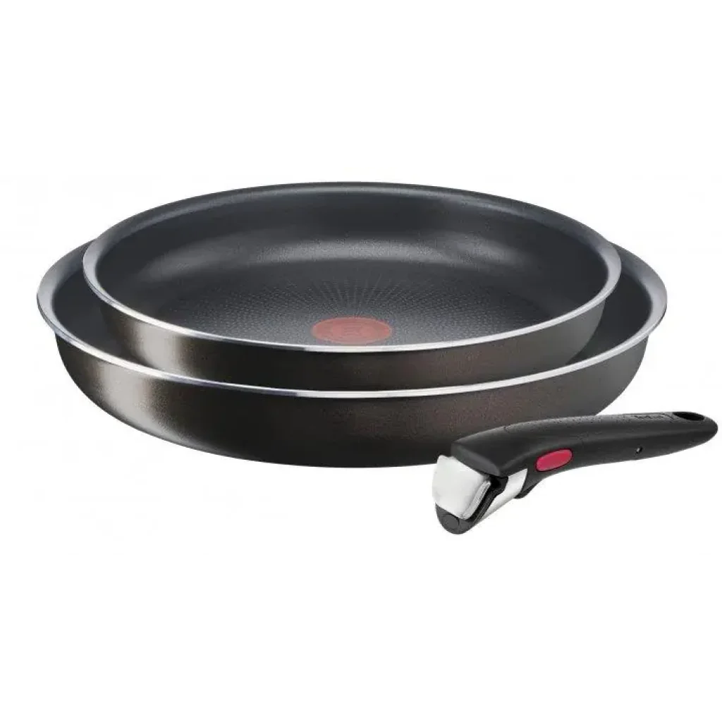 Набір посуду Tefal Ingenio XL Intense, змінна ручка, 3предмети, алюміній, бакеліт, коричневий (L1509273) UA