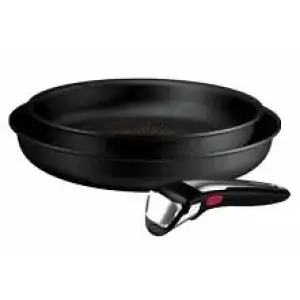 Набір посуду Tefal Ingenio Excellence+, 3 предмети, алюміній, нержавіюча сталь, бакеліт, чорний (P0009553) UA