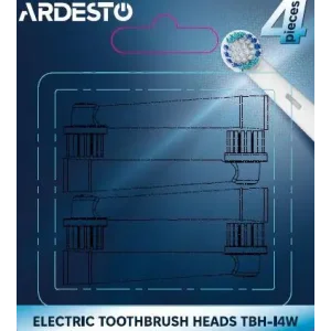 Насадка до електричних зубних щіток Ardesto, 4 шт. в комплекті (TBH-I4W) UA