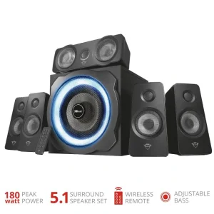 Акустична система (Колонки) Trust 5.1 GXT 658 Tytan Surround Speaker System Black, 21738_TRUST UA