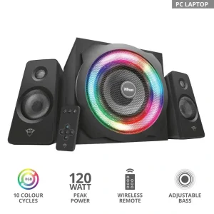 Акустична система (Колонки) Trust 2.1 GXT 629 Tytan RGB Black, 22944_TRUST UA