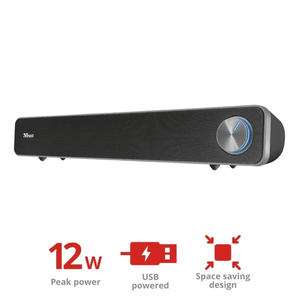 Акустична система (Звукова панель) Trust Arys USB Black, 22946_TRUST UA