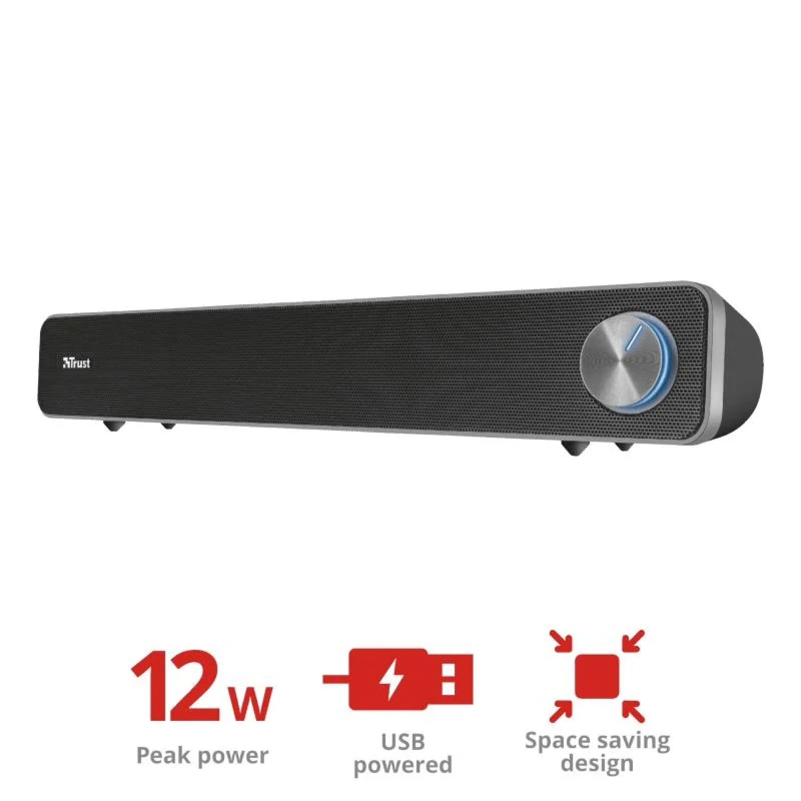 Акустична система (Звукова панель) Trust Arys USB Black, 22946_TRUST UA