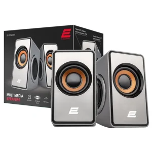 Акустична система 2E PCS204, 2.0, USB, Silver, 2E-PCS204SV UA