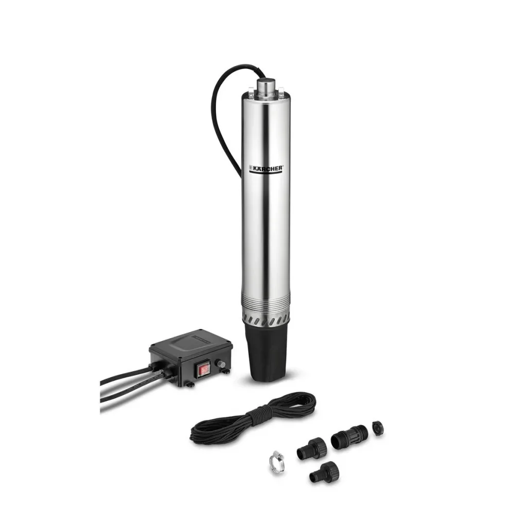 Насос свердловинний Karcher ВР 4 Deep Well, 700 Вт, 4600 л/г, 43 м, 4.3 бар, 12 м, 150 мм, 35 °C, G1, 7.14 кг, 1.645-421.0 UA