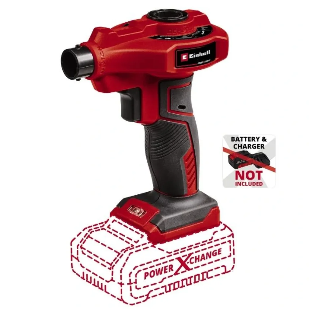 Насос низкого давления Einhell CE-AP 18 Li - Solo, 18В, PXC, 630 л/мин, 0.05 бар, 0.37 кг, (без АКБ и ЗУ), 2070110 UA