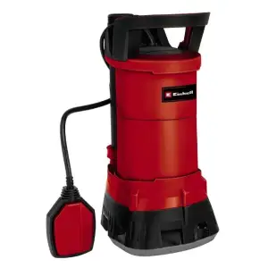 Насос для брудної води Einhell GE-DP 3925 ECO, 390Вт, 10000л/г, макс.вис. подачі 6м, макс.глиб. занурення 7м, частки до 25мм, 4.5кг, 4170710 UA