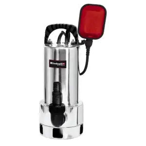 Насос дренажний Einhell GC-DP 9035 N, 900 Вт, 18000 л/г, вис. 9 м, глиб. 5 м, корпус нержавіюча сталь, 4170778 UA