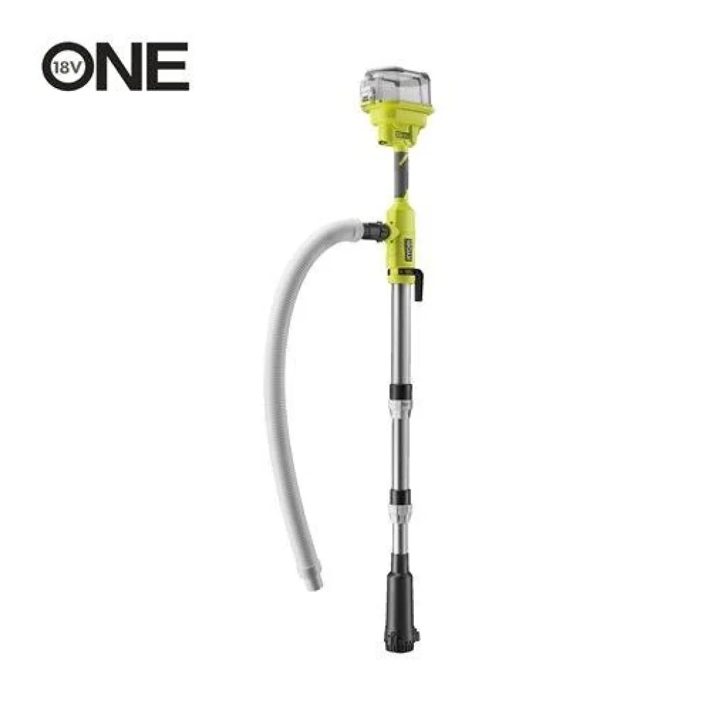 Насос для води RY18STPA-0 RYOBI, ONE+ 18В, 360 л/г, телескопічний, підйом 7м, 0.7 бар, вихід 25 мм, IPX8 (без АКБ та ЗП), 4 кг, 5133005716 UA