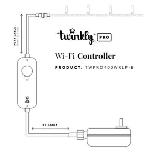 Контроллер Twinkly Pro WiFi IP65, 1-2x250 ламп UA