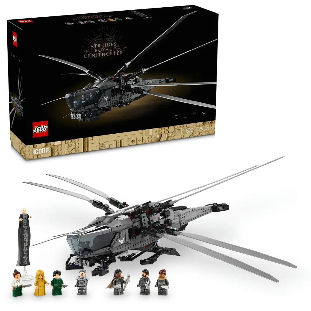 Конструктор LEGO Icons Дюна. Королівський орнітоптер Атрідів, 10327 UA