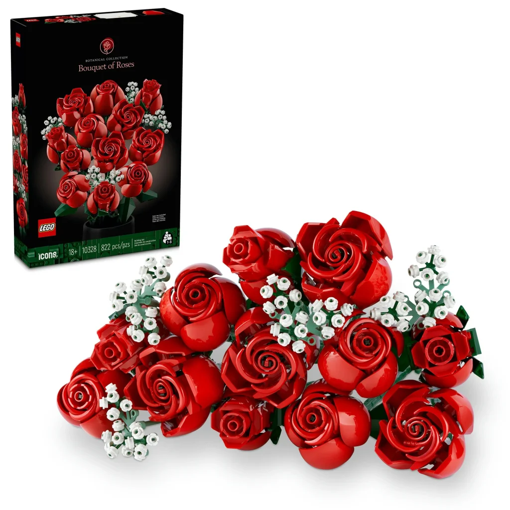 Конструктор LEGO Icons Букет троянд, 10328 UA