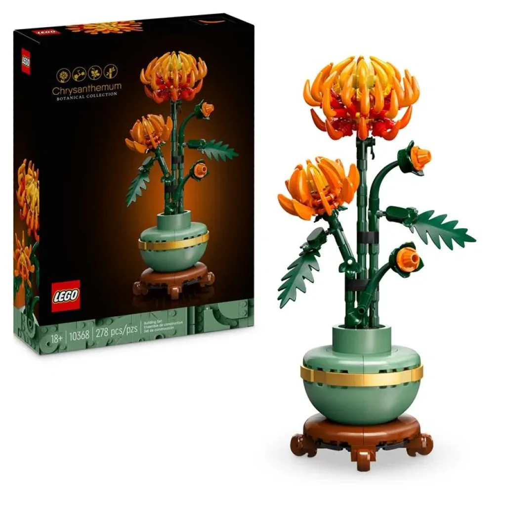 Конструктор LEGO Icons Хризантема, 10368 UA