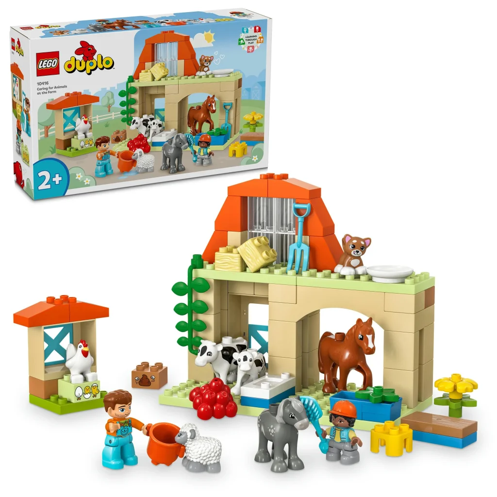 Конструктор LEGO DUPLO Town Догляд за тваринами на фермі, 10416 UA