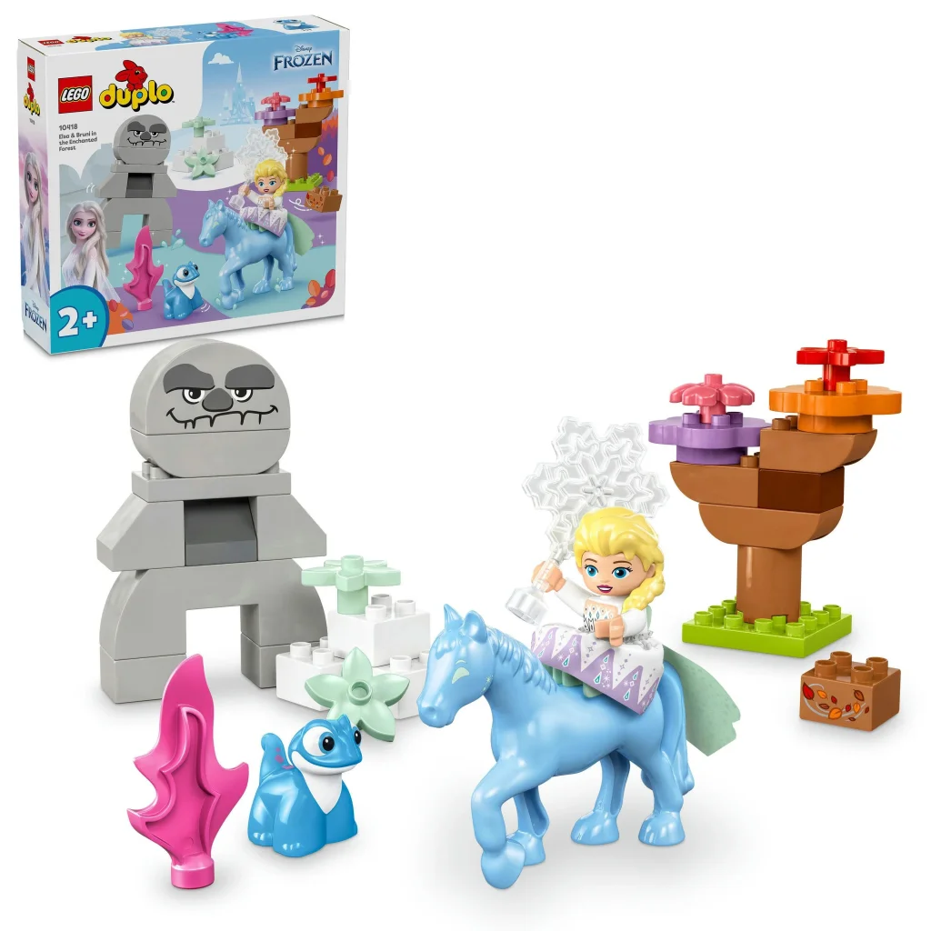 Конструктор LEGO DUPLO Disney Ельза й Бруні в Зачарованому лісі, 10418 UA