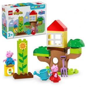 Конструктор LEGO DUPLO Peppa Pig Сад і будиночок на дереві Пеппи, 10431 UA