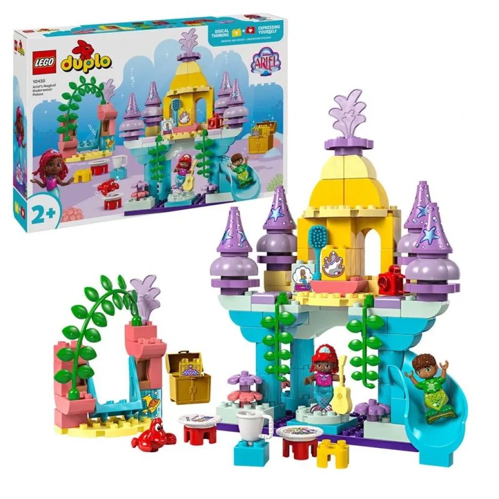 Конструктор LEGO DUPLO Disney Чарівний підводний палац Аріель, 10435 UA