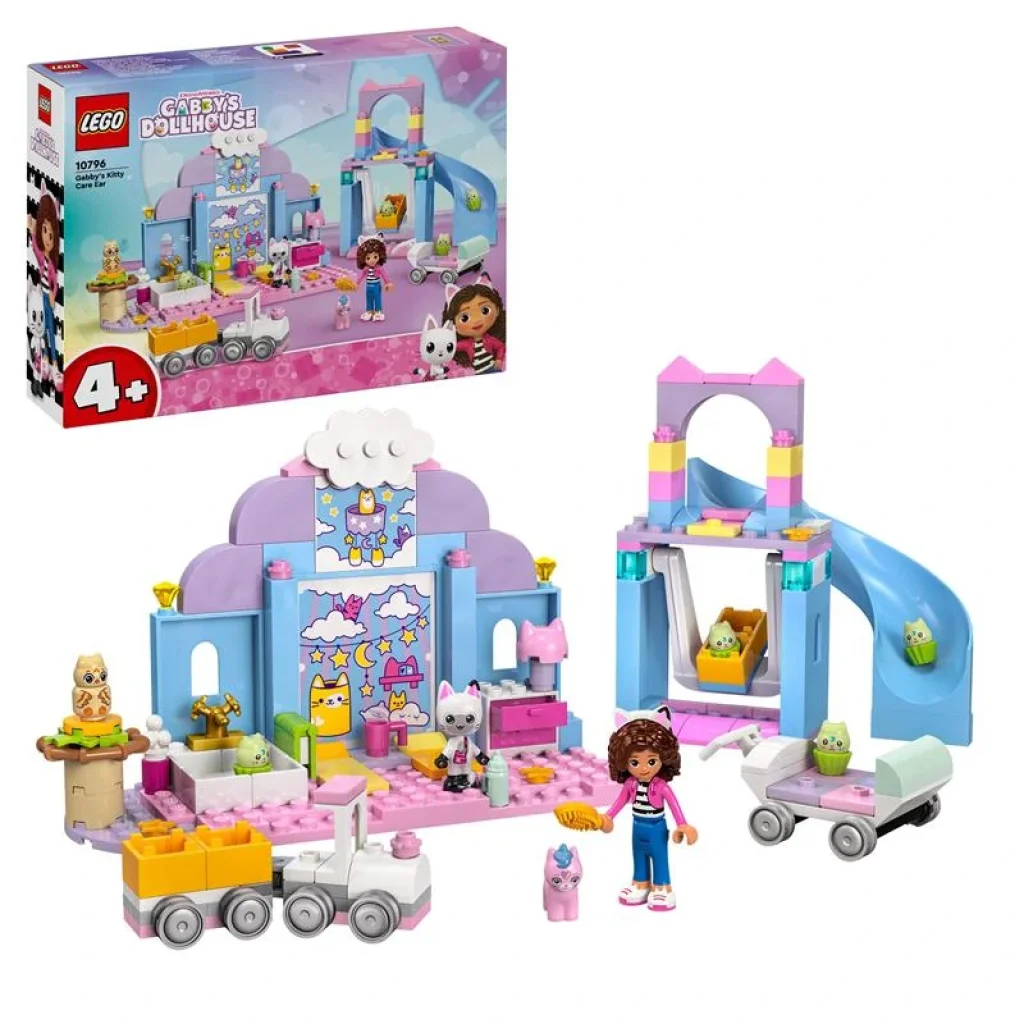 Конструктор LEGO Gabby's Dollhouse Міні-кото-ясла Ґаббі, 10796 UA