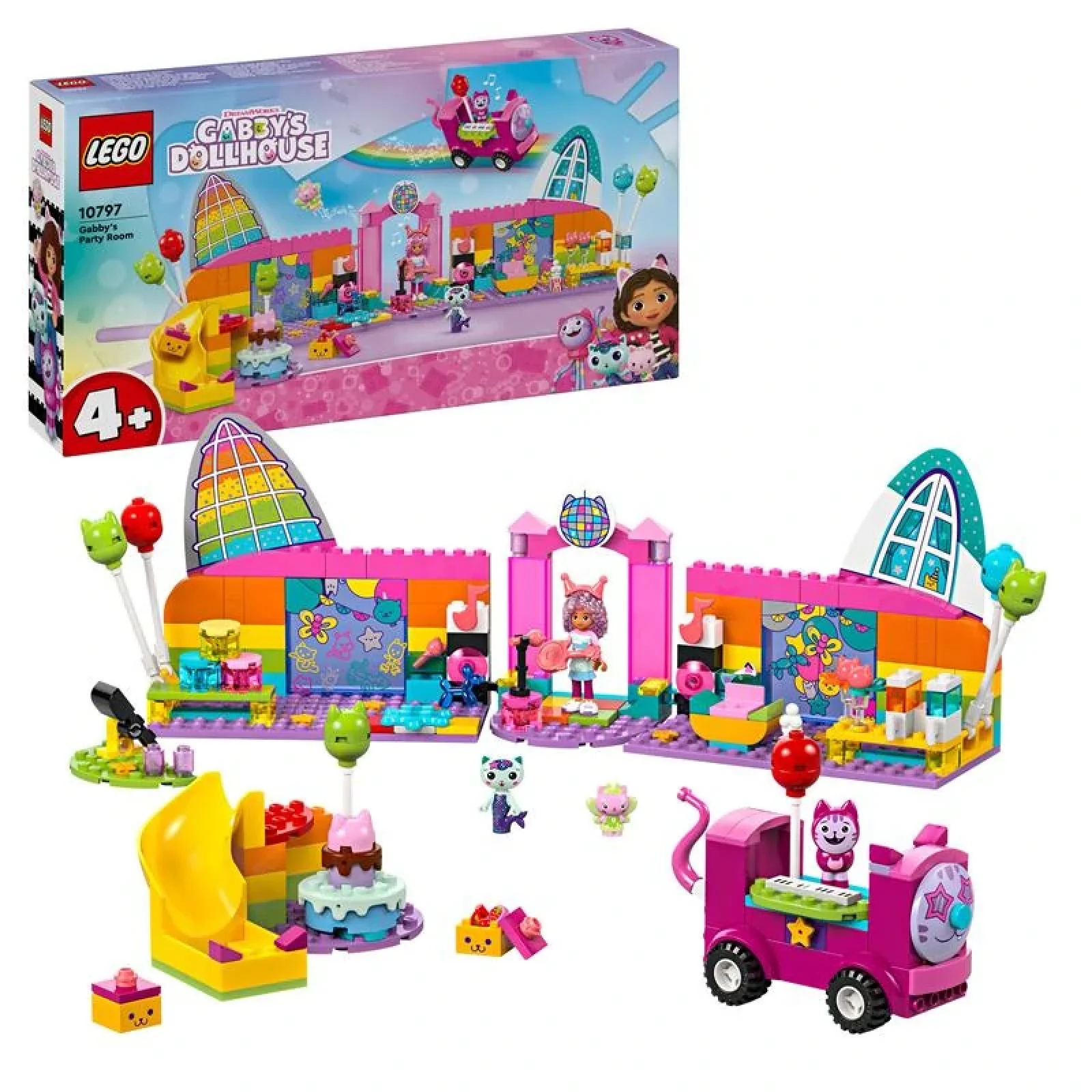 Конструктор LEGO Gabby's Dollhouse Святкова кімната Ґаббі, 10797 UA