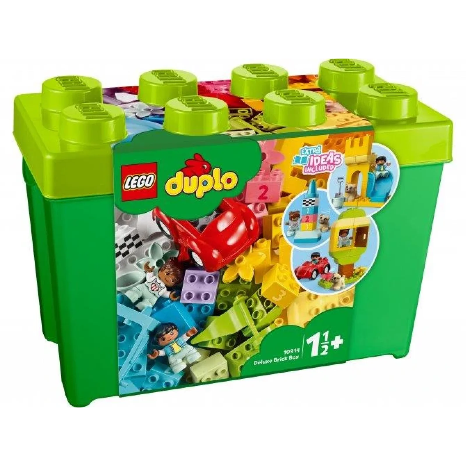 Конструктор LEGO DUPLO Велика коробка з кубиками Deluxe, 10914 UA